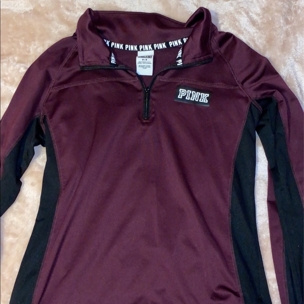 Pink 1/4 zip